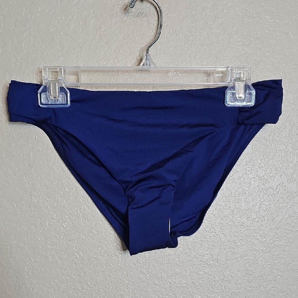 Trina Turk Women's Swim Bikini Bottom - Navy Blue